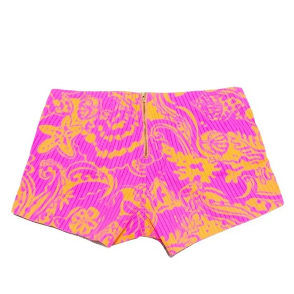 Lilly Pulitzer Liza Shorts Pop Pink Siesta size 2